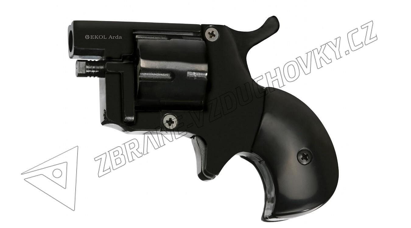 Plynový revolver Ekol Arda r. 8 mm PA Blank-Black - Obrázek